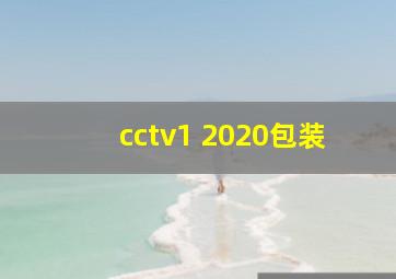 cctv1 2020包装